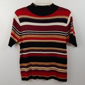 ❄❄ Sag Harbor Sweater Mock Neck Size SP